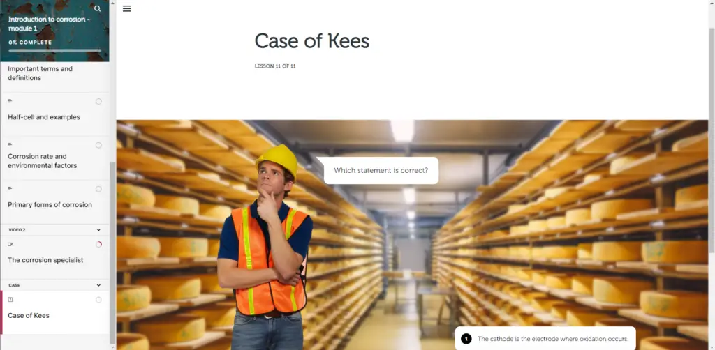 Screenshot Case of Kees